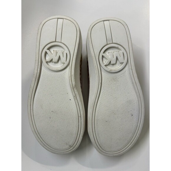 MICHAEL Kors Youth Girls' Jem Miracle Logo Sneakers Unicorn - Size 9 - Picture 4 of 10